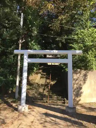 所澤神明社の鳥居