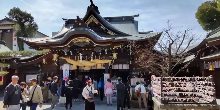 櫛田神社の本殿・本堂