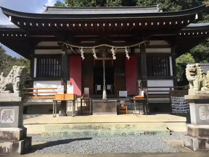 白山神社の本殿・本堂