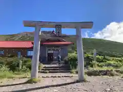 白山比咩神社　奥宮の鳥居