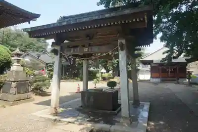 千葉寺の手水舎