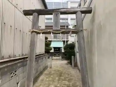 天一神社の鳥居