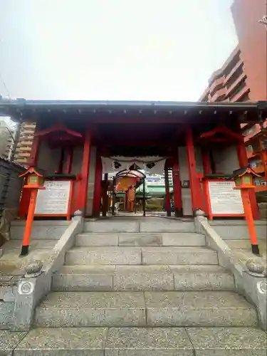 仙台大神宮の山門・神門
