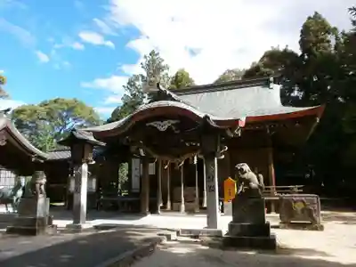 筑紫神社の本殿・本堂