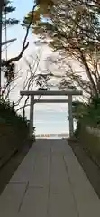 酒列磯前神社の鳥居