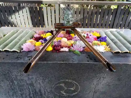 熊野神社の手水舎
