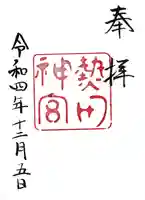 熱田神宮の御朱印