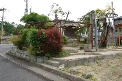 殿岡神社（稲荷神社）の周辺