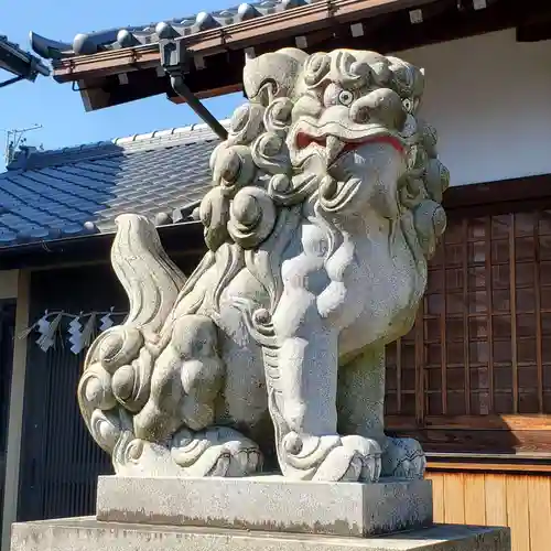 北桑名総社・北桑名神社の狛犬