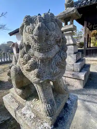 大避神社の狛犬