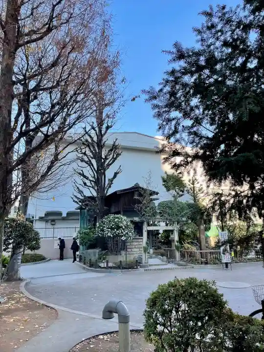 八幡神社(大洲藩加藤家上屋敷跡)(東京都)