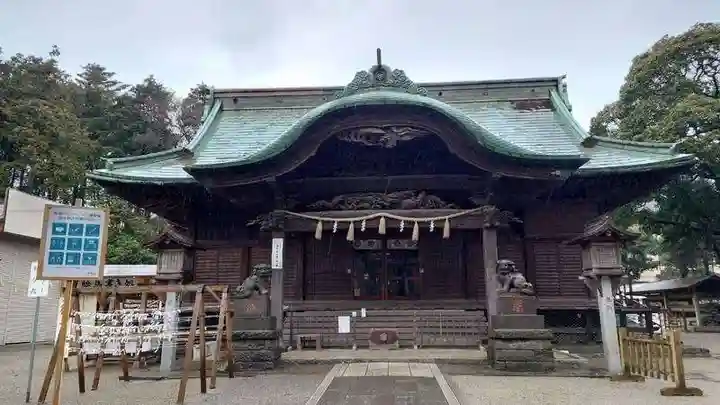 下総国三山 二宮神社の本殿・本堂
