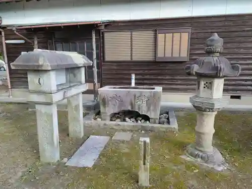 中一色神社の手水舎