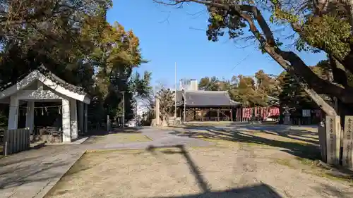 大江神社の庭園