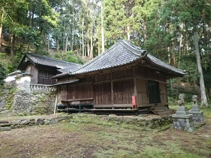 神明社の本殿・本堂