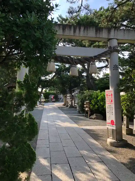 森戸大明神(森戸神社)の鳥居