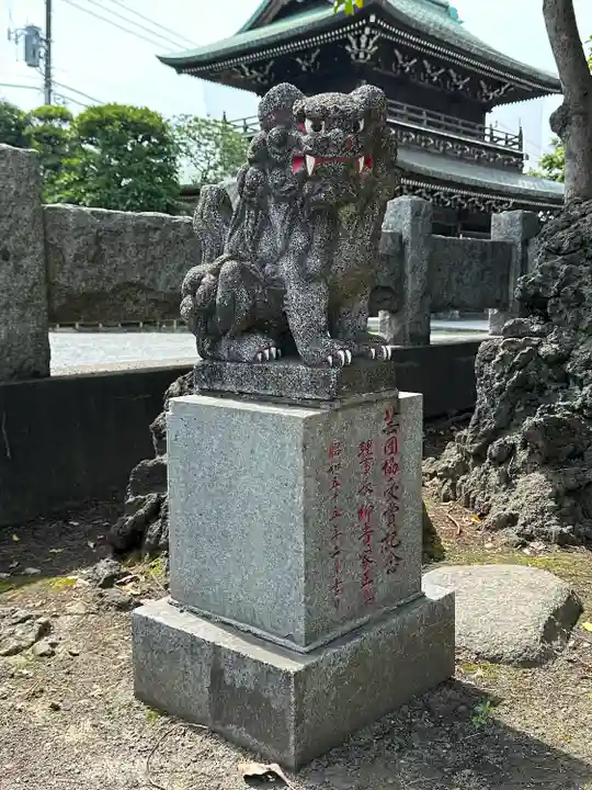 川崎大師(平間寺)の狛犬