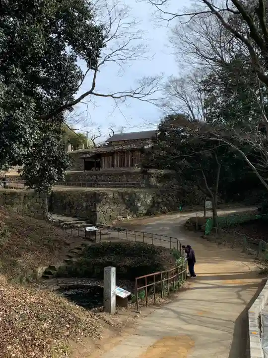 新田神社の周辺