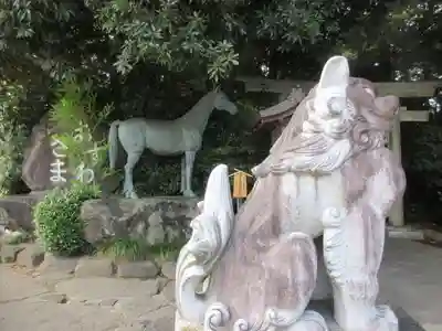 駒木諏訪神社の狛犬