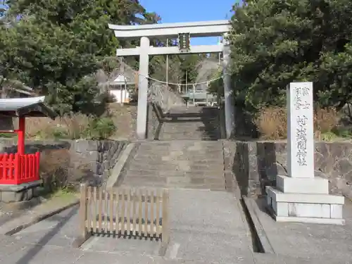 村山浅間神社の鳥居