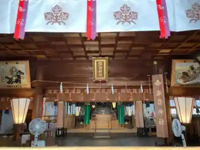 諏訪神社の本殿・本堂
