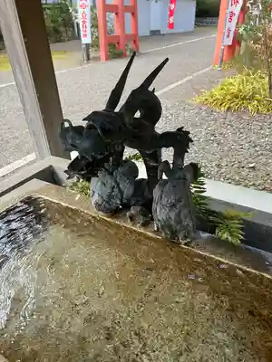 小名浜鹿島神社の手水舎