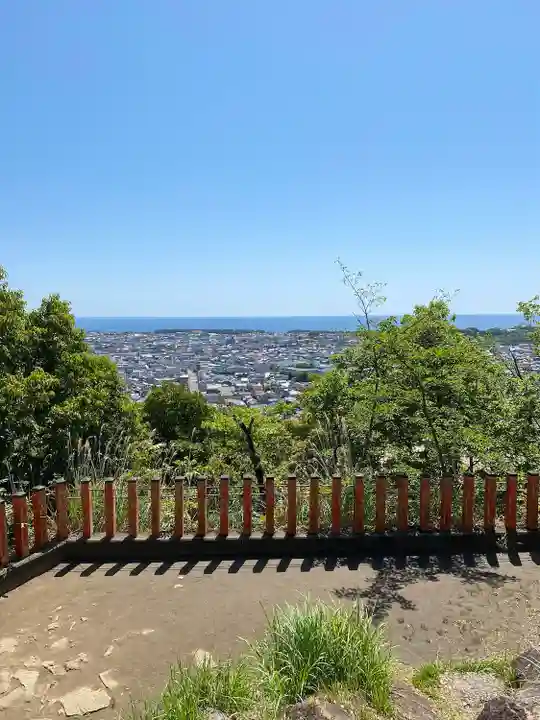 神倉神社(熊野速玉大社摂社)の景色