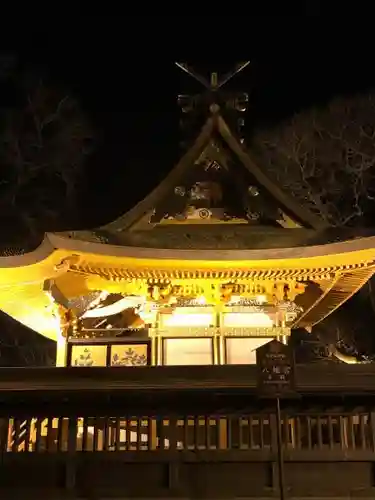 水戸八幡宮の本殿・本堂
