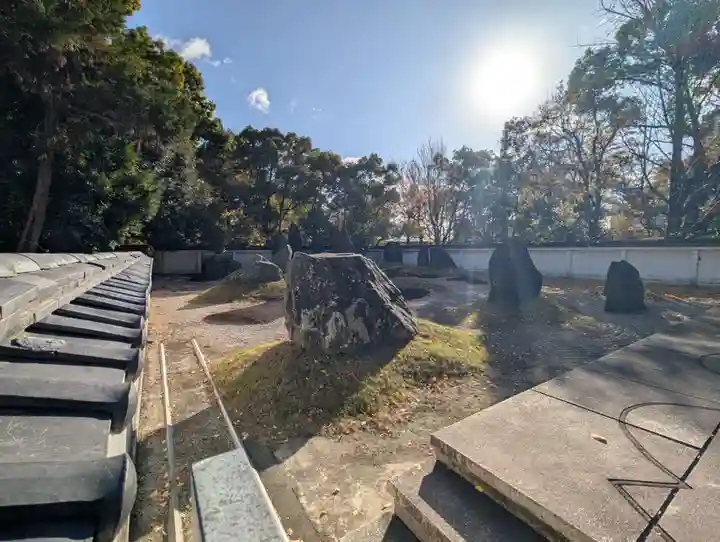 豊國神社の庭園