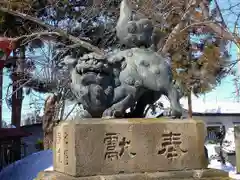 弘前八坂神社の狛犬