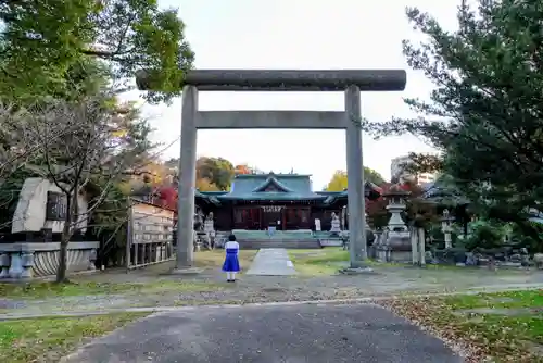 濃飛護國神社の鳥居