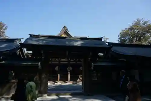 伊勢神宮内宮（皇大神宮）の山門