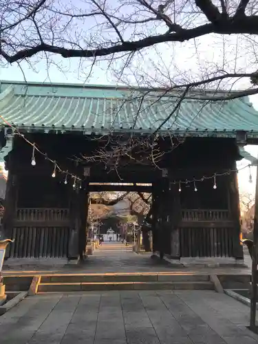 祐天寺の山門・神門