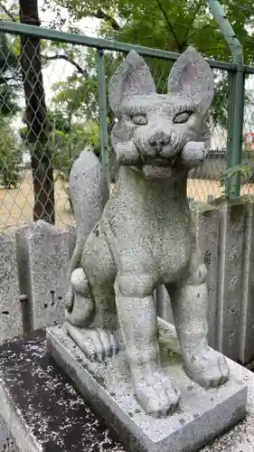 柴籬神社の狛犬