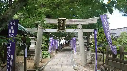 鹿島御子神社の鳥居