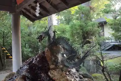 越中一宮 髙瀬神社の手水舎