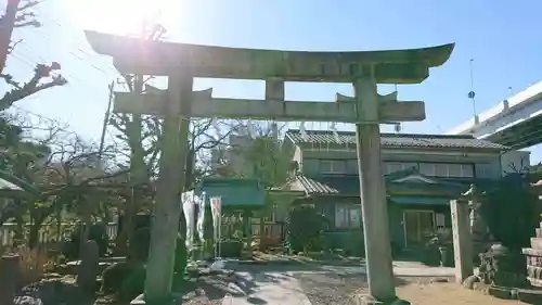 隅田川神社の鳥居