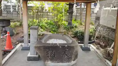 札幌祖霊神社の手水舎