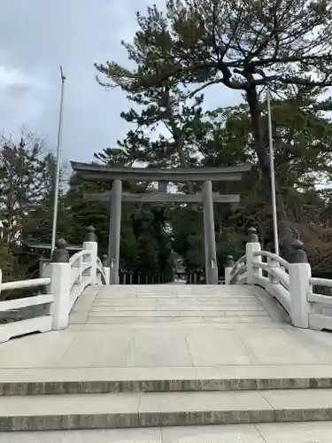 寒川神社の鳥居