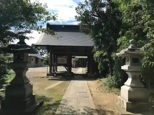 冨士浅間神社の山門