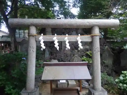 千住神社の鳥居