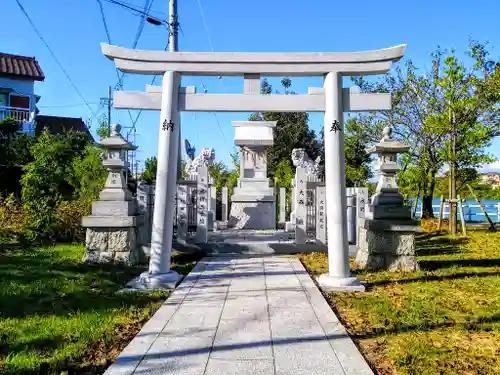 大池神社の鳥居