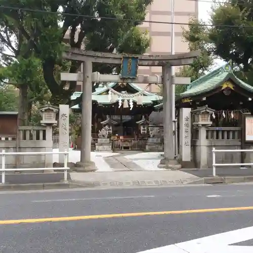 幸稲荷神社の鳥居