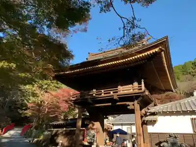 普門寺(切り絵御朱印発祥の寺)の山門・神門