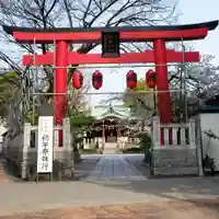 木場 洲﨑神社の鳥居