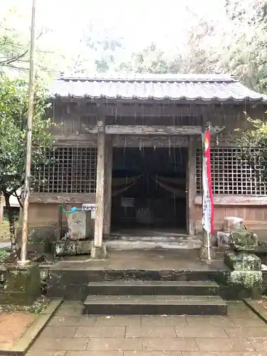 崎津諏訪神社の本殿