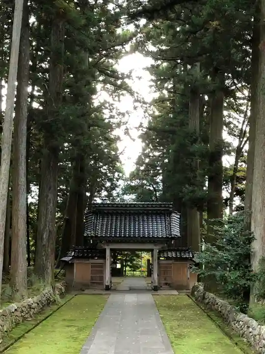 立山寺の山門・神門