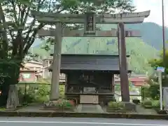 山住神社の鳥居