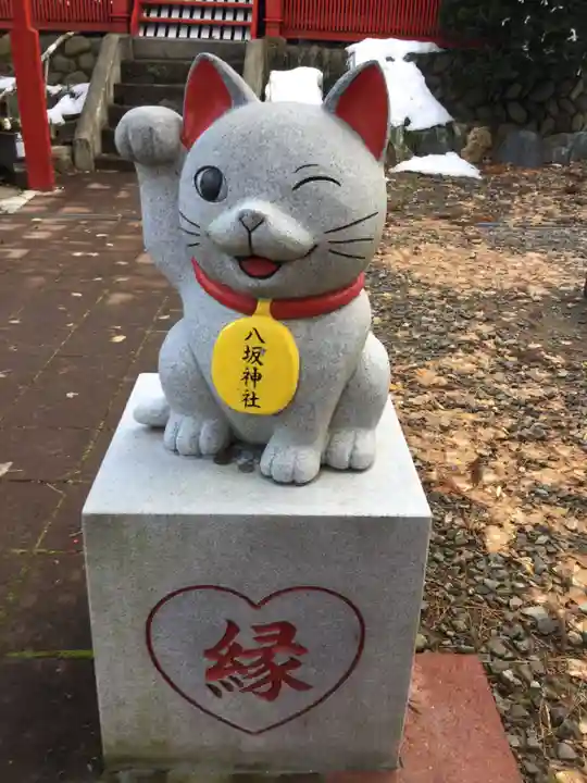 鹿角八坂神社の狛犬
