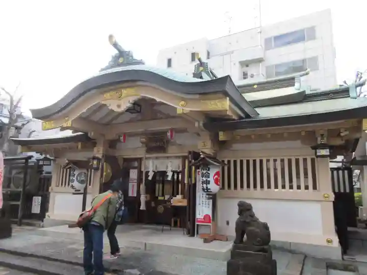 高輪神社の本殿・本堂